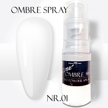 Ombre Spray 01 White 5g