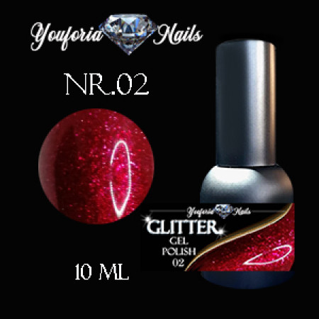 Glitter Gel Polish 02 10ml