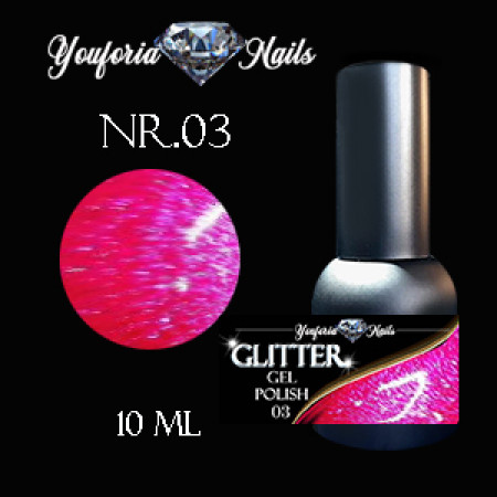 Glitter Gel Polish 03 10ml