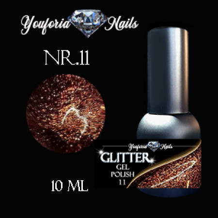 Glitter Gel Polish 11 10ml