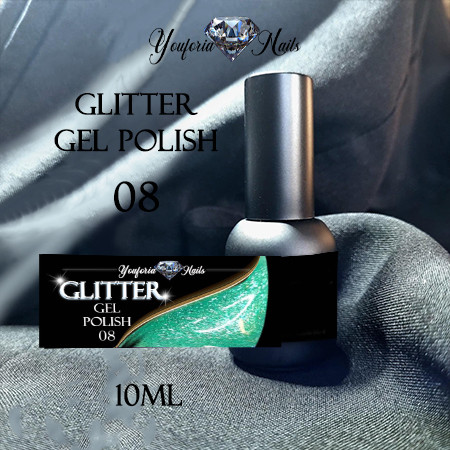 Glitter Gel Polish 08 10ml