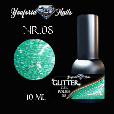 Glitter Gel Polish 08 10ml